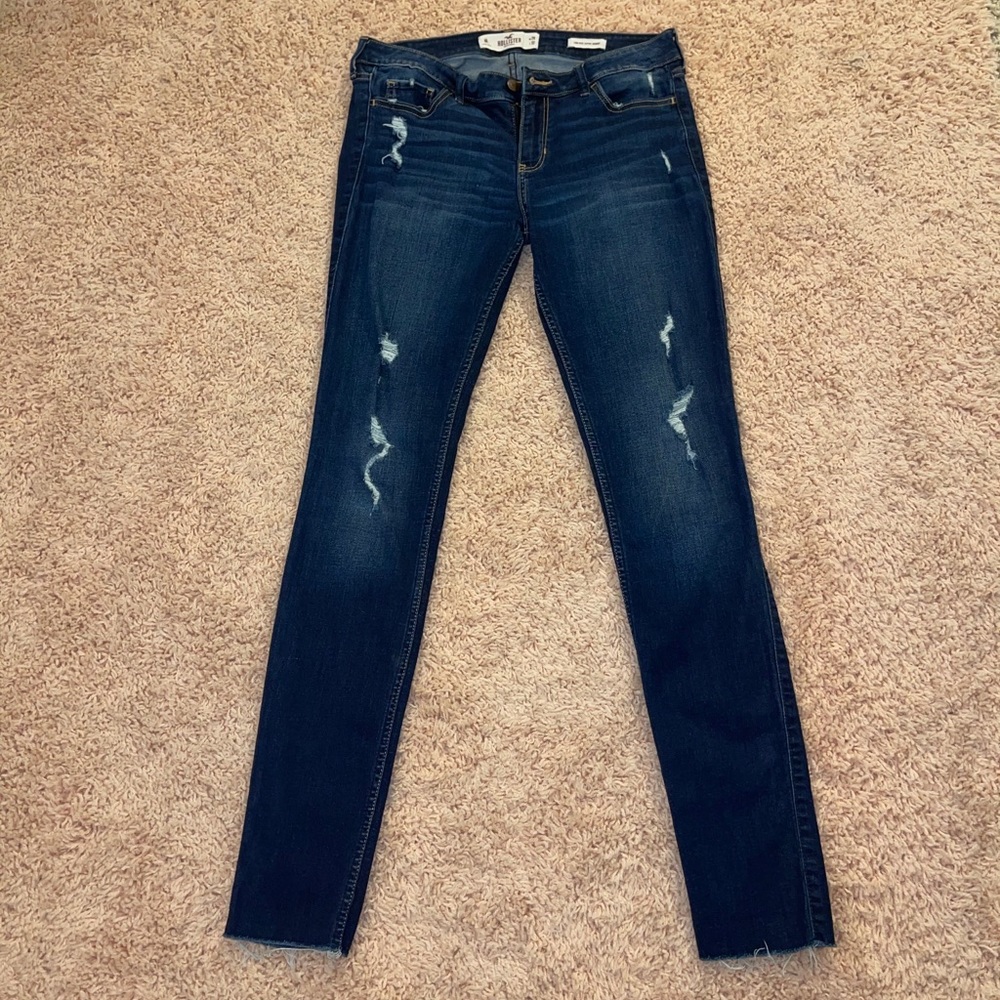 Hollister low rise super skinny jeans